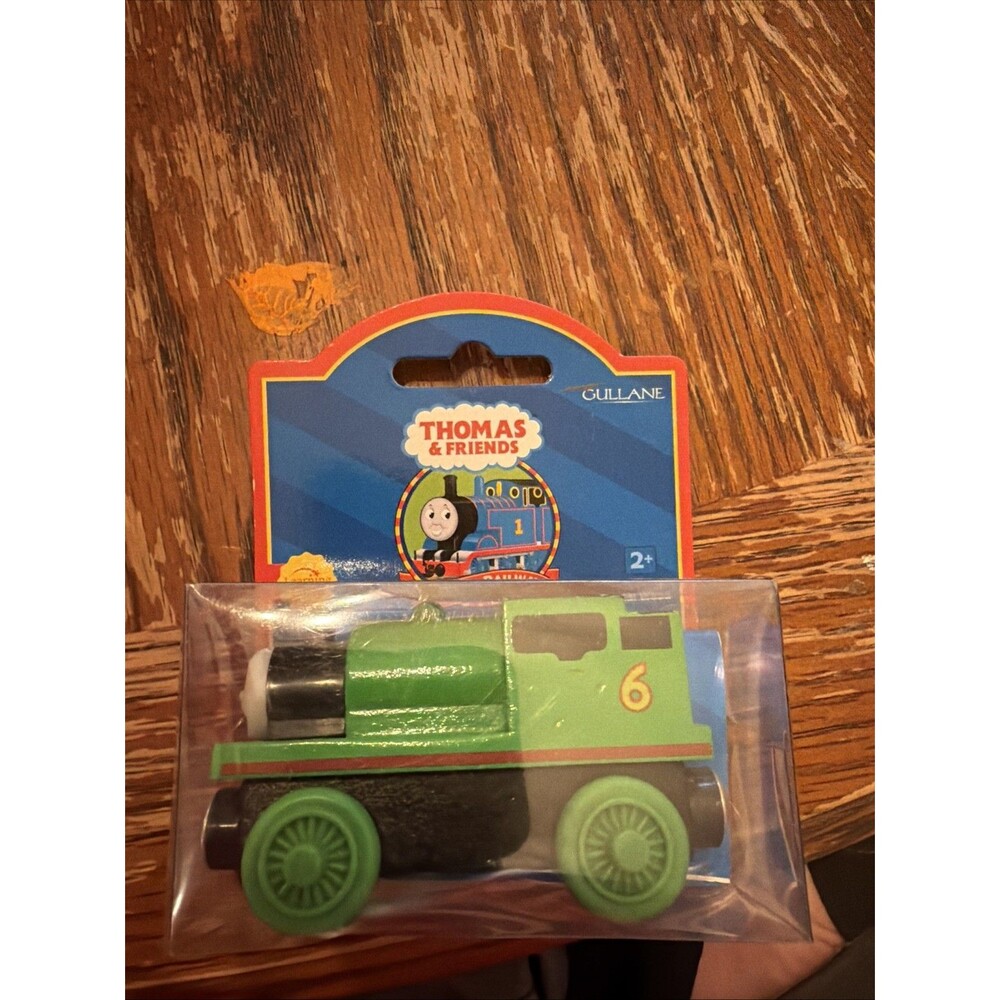 Percy Wooden Wood Train Thomas & Friends Real Wood 2007 NIB
